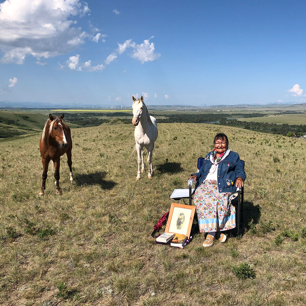 Shirlee-With-horses